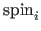 ${\rm spin}_i$